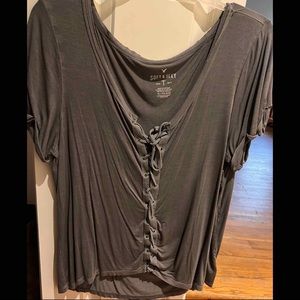 American eagle cross top